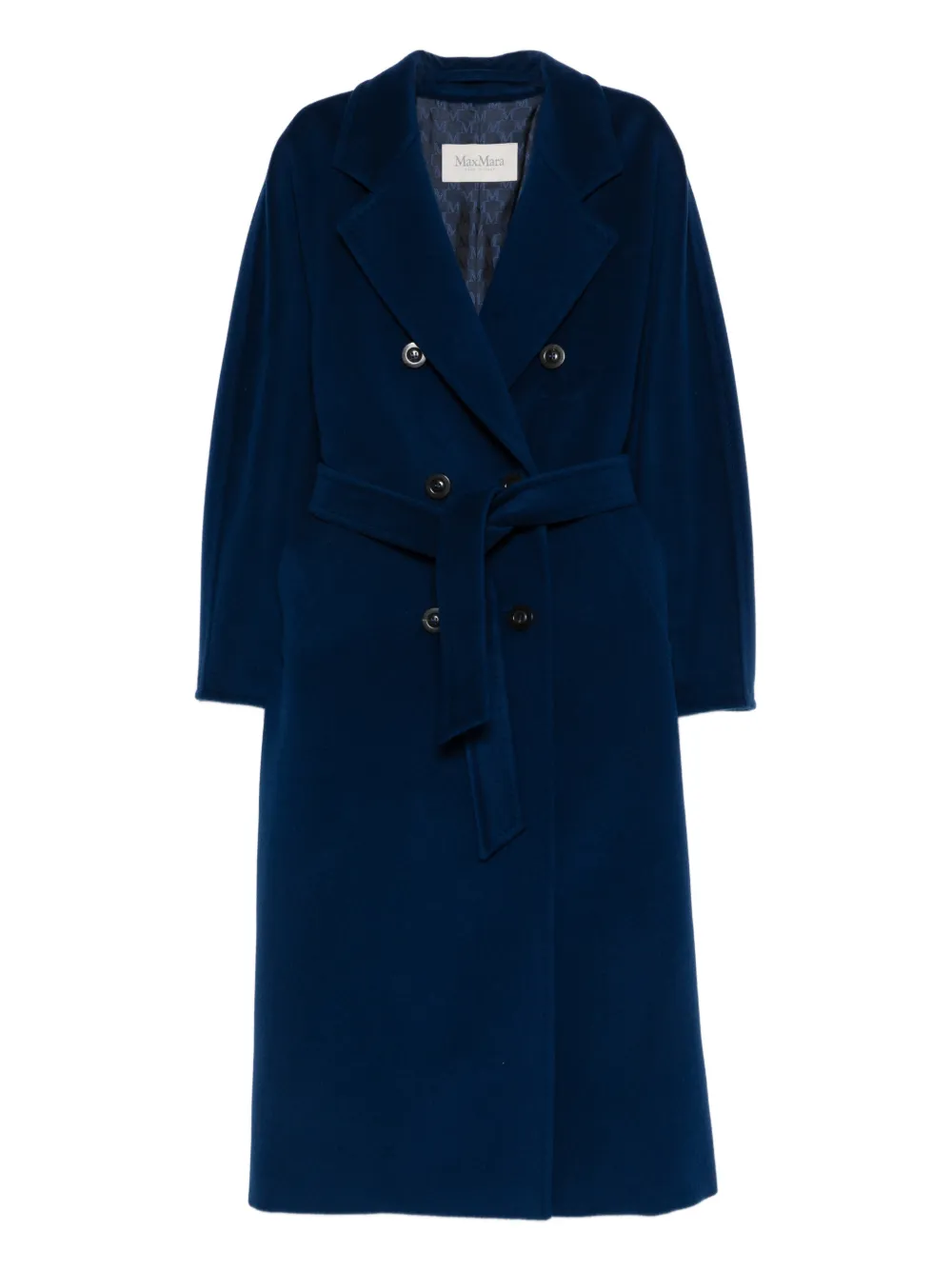 Max Mara buttoned belted double-breasted coat | Blue | Image 1