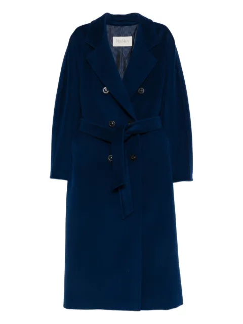 Max Mara buttoned belted double-breasted coat
