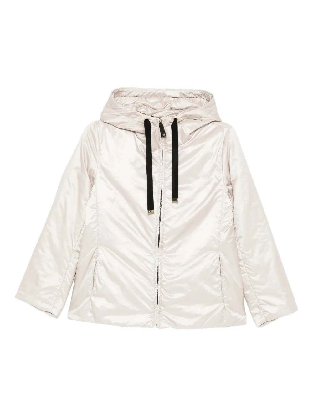 Max Mara The Cube hooded puffer jacket - Nude