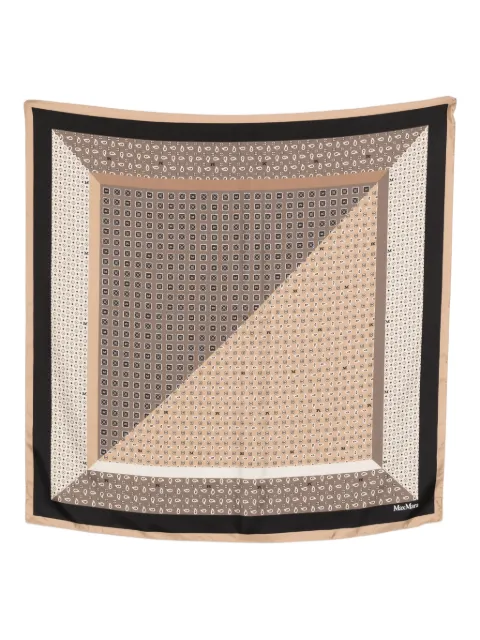 Max Mara écharpe à motif monogrammé