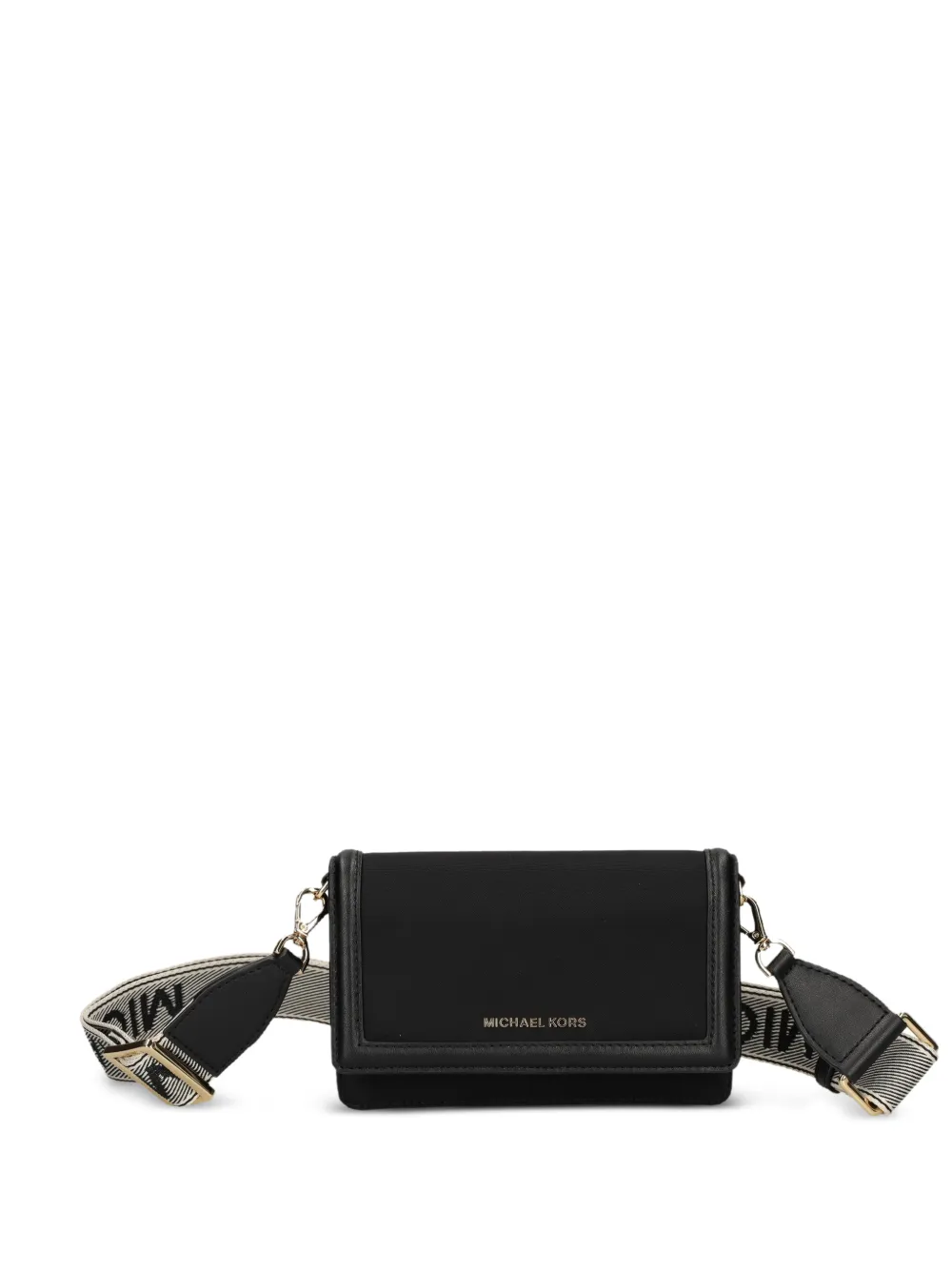 Michael Michael Kors small Jet Set logo cross body bag - Nero