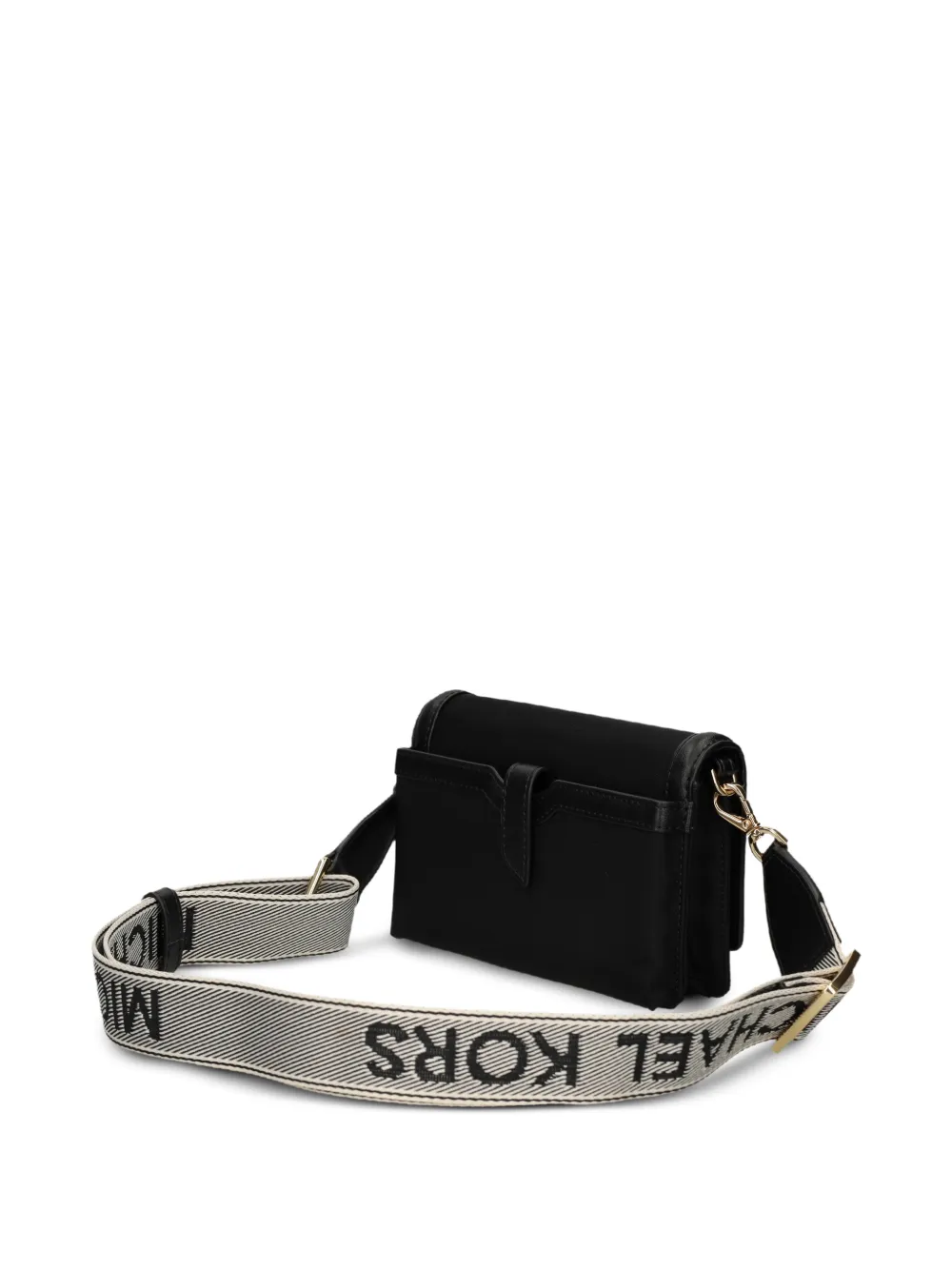 Michael Kors Kleine Jet Set crossbodytas met logo Zwart