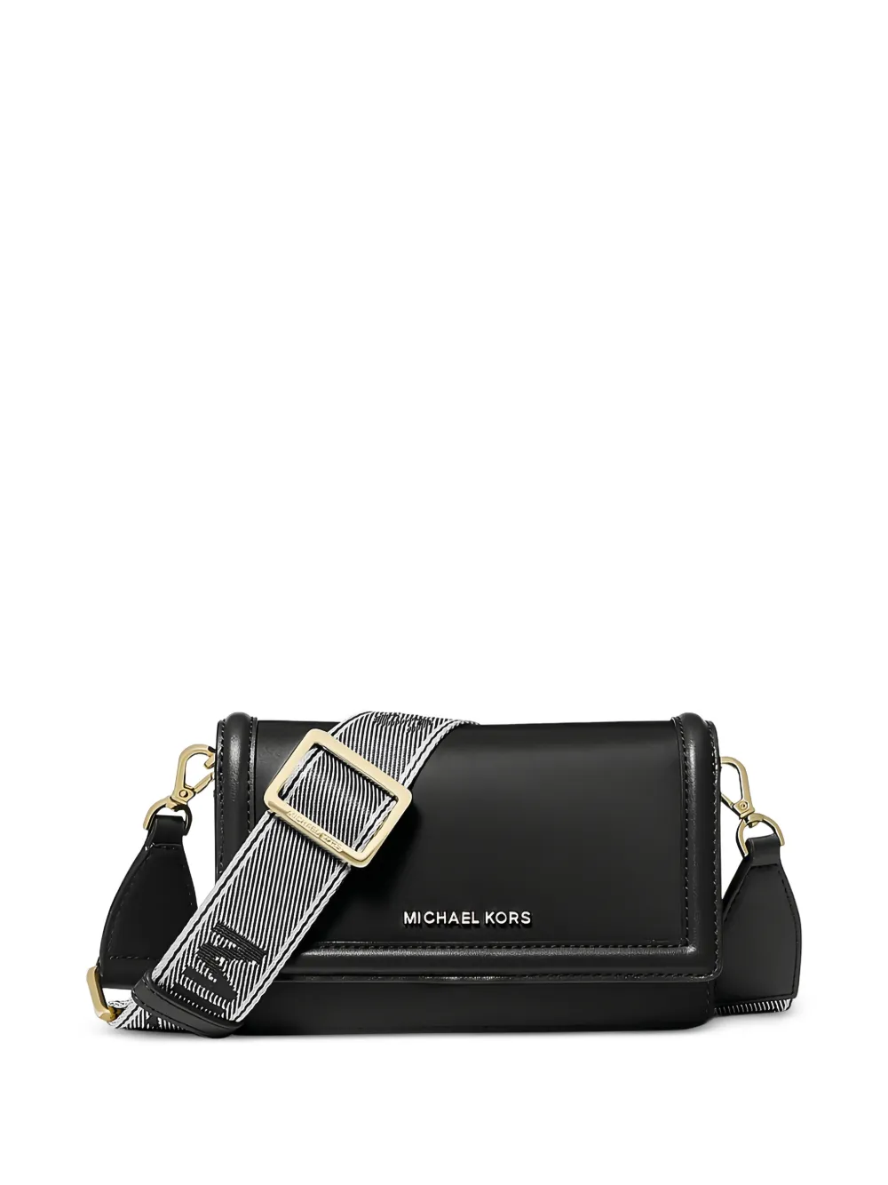 Michael Kors Kleine Jet Set crossbodytas met logo Zwart