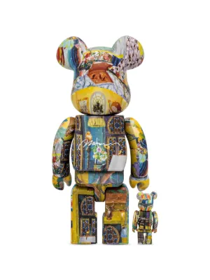 MEDICOM TOY Toy Art Psychedelic Paisley BE@RBRICK 1000% | Preto