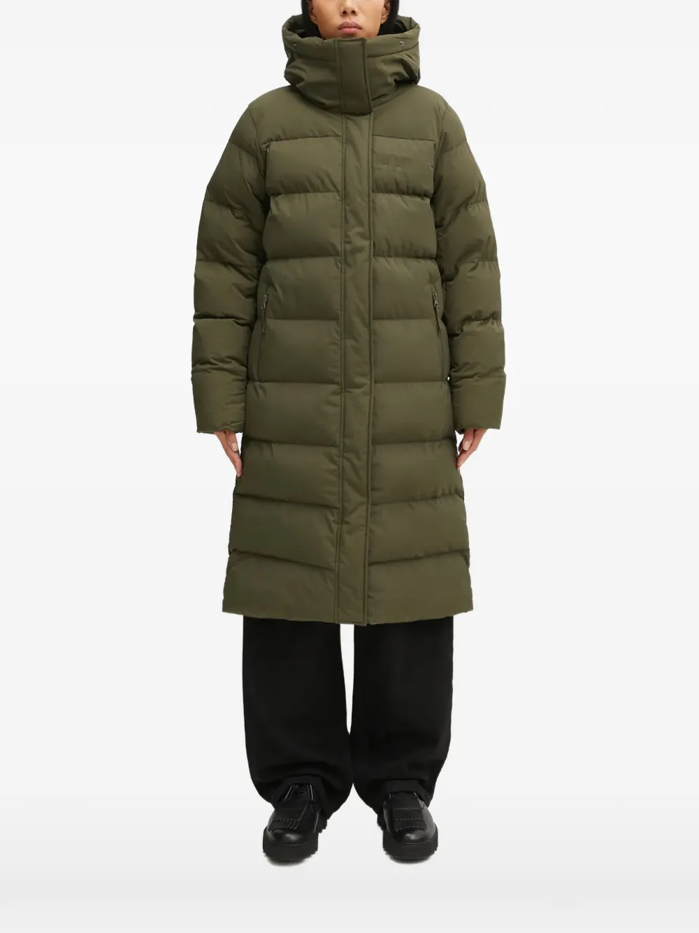 Helly Hansen Aria long parka coat - Verde