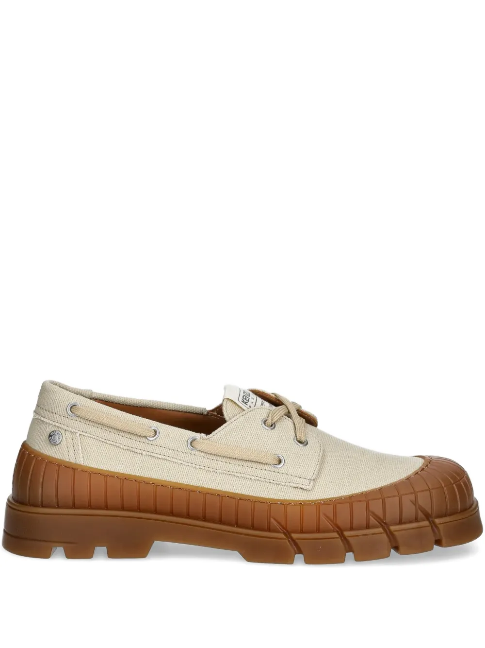 Kenzo lace-up chunky loafers - Nude