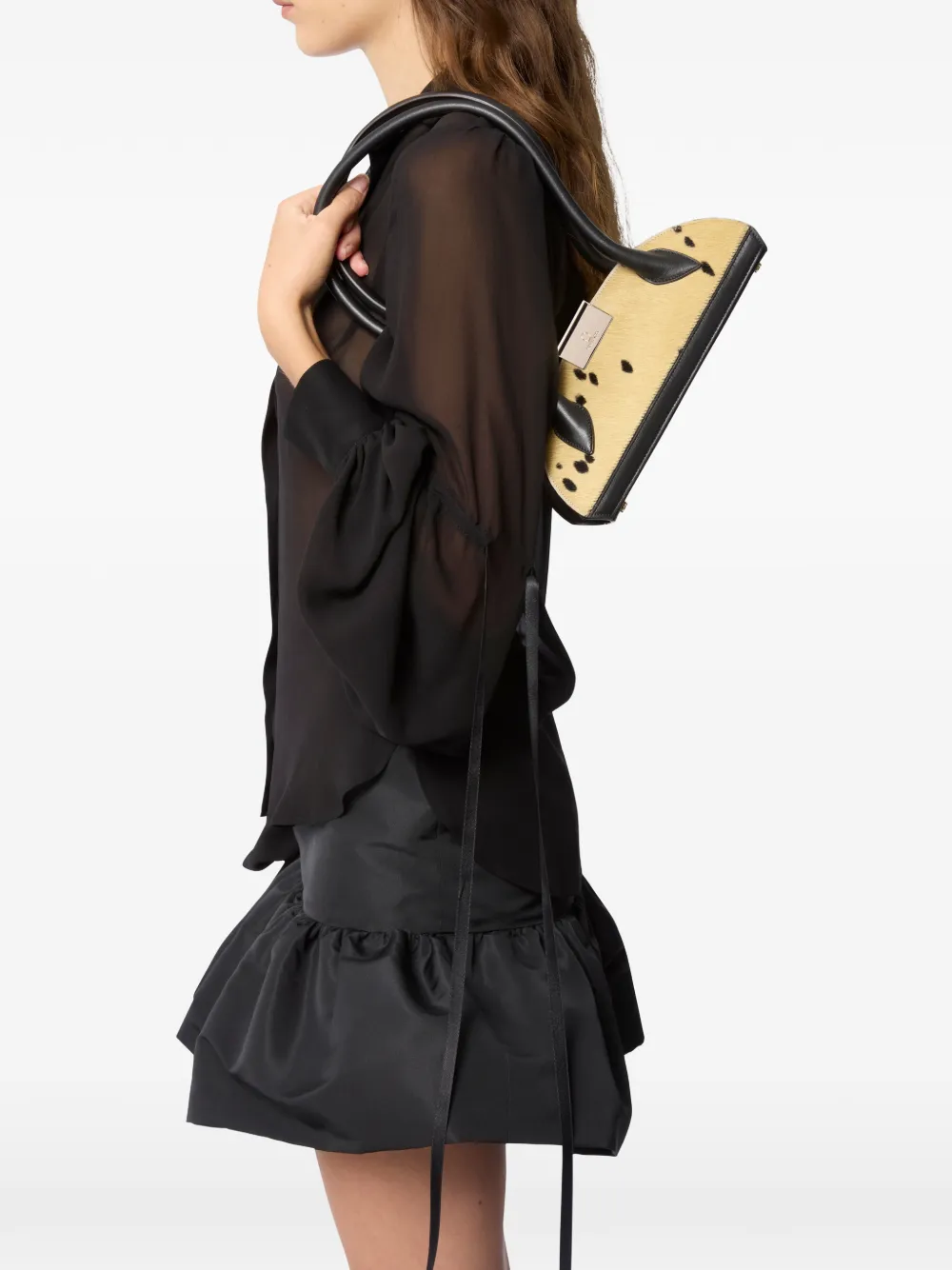 mini Le Bal leather shoulder bag