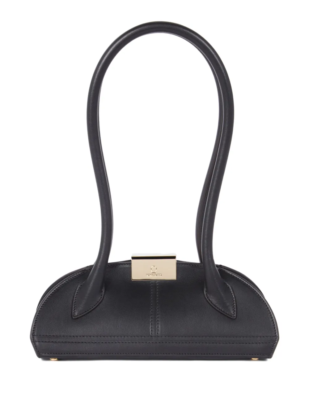 Nina Ricci Mini Le Bal Schultertasche mit Logo-Schild - Schwarz