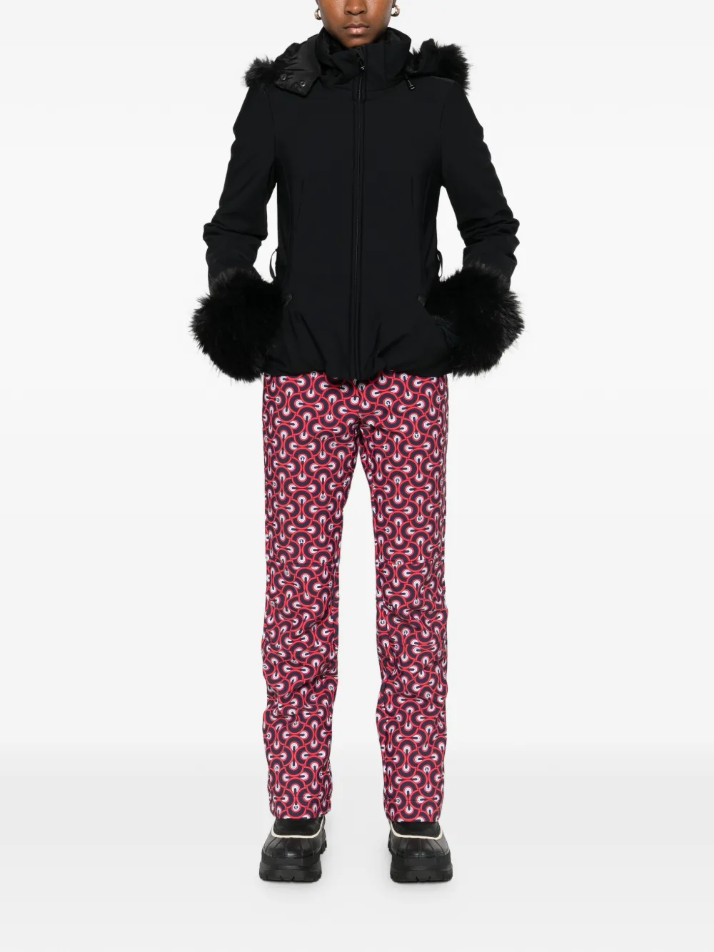 Fusalp patterned trousers | Flared Trousers | Image 2