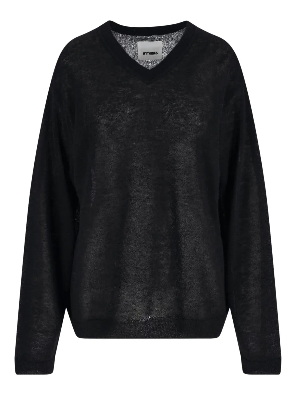 Mythinks V-neck pullover - Black