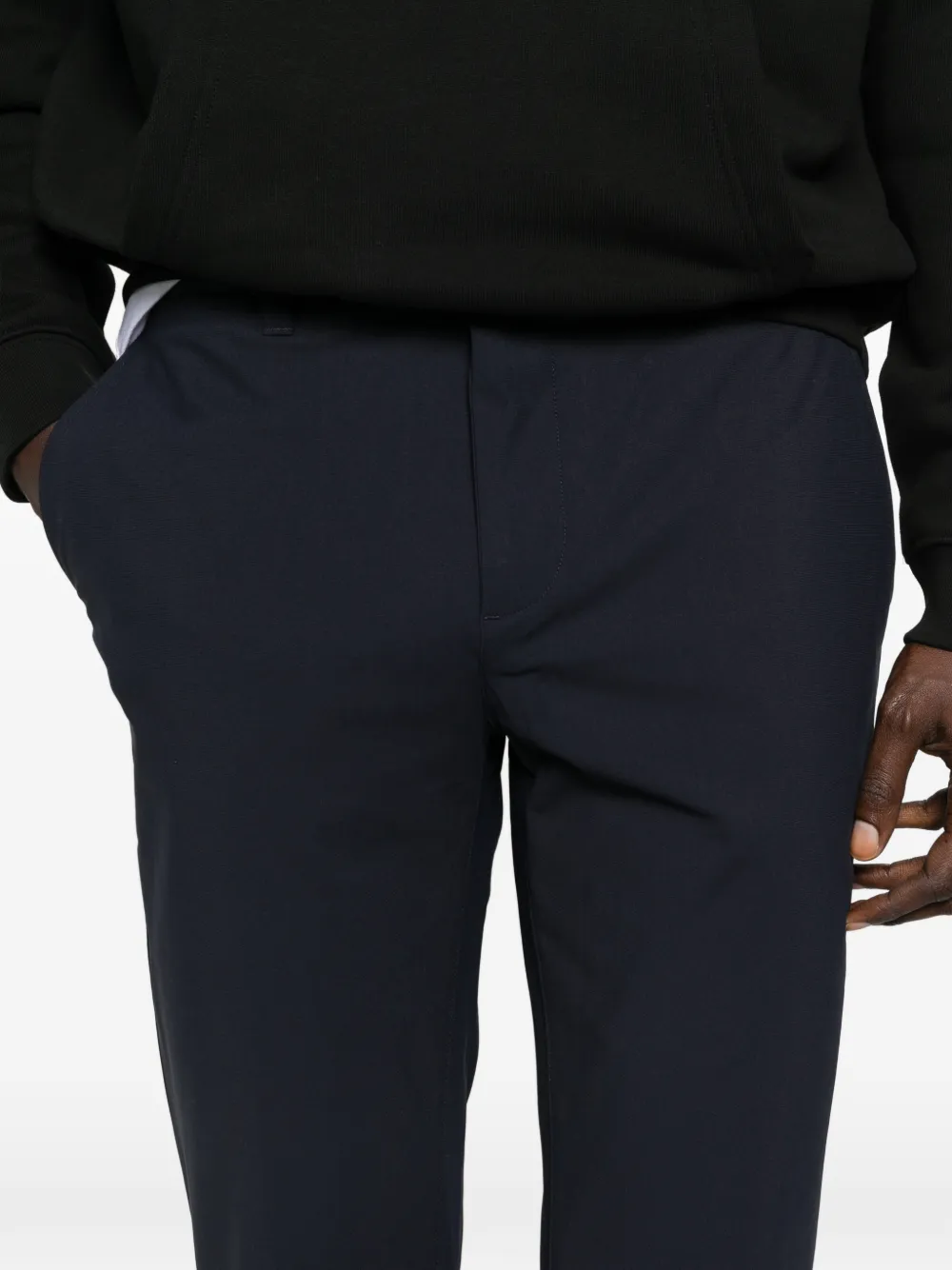 Lacoste Broek met knopen Zwart