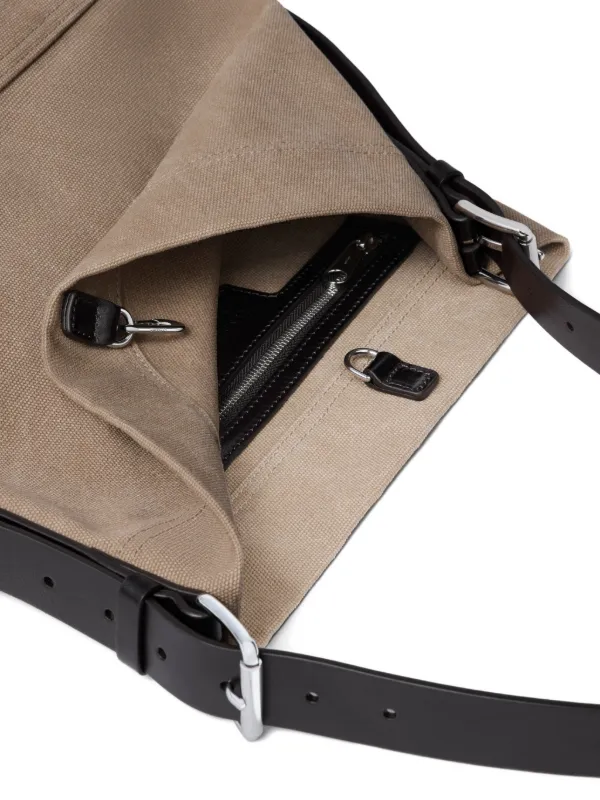 LEMAIRE Small Belted Tote Bag | Neutrals | FARFETCH