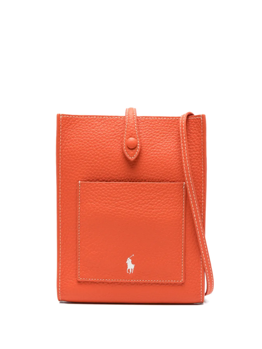 Polo Ralph Lauren logo-print pocket mini bag - Arancione
