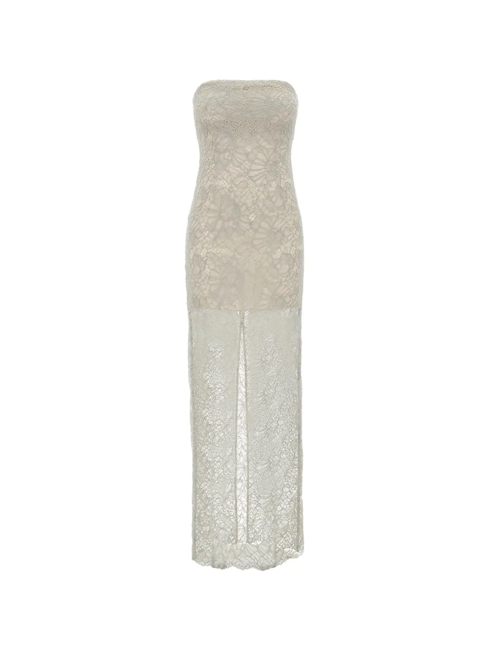 ROTATE BIRGER CHRISTENSEN Abito midi in pizzo - Bianco