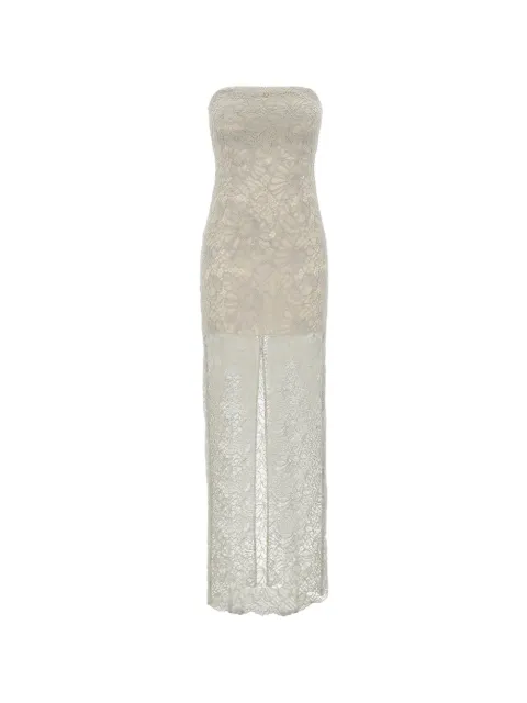 ROTATE BIRGER CHRISTENSEN lace strapless dress