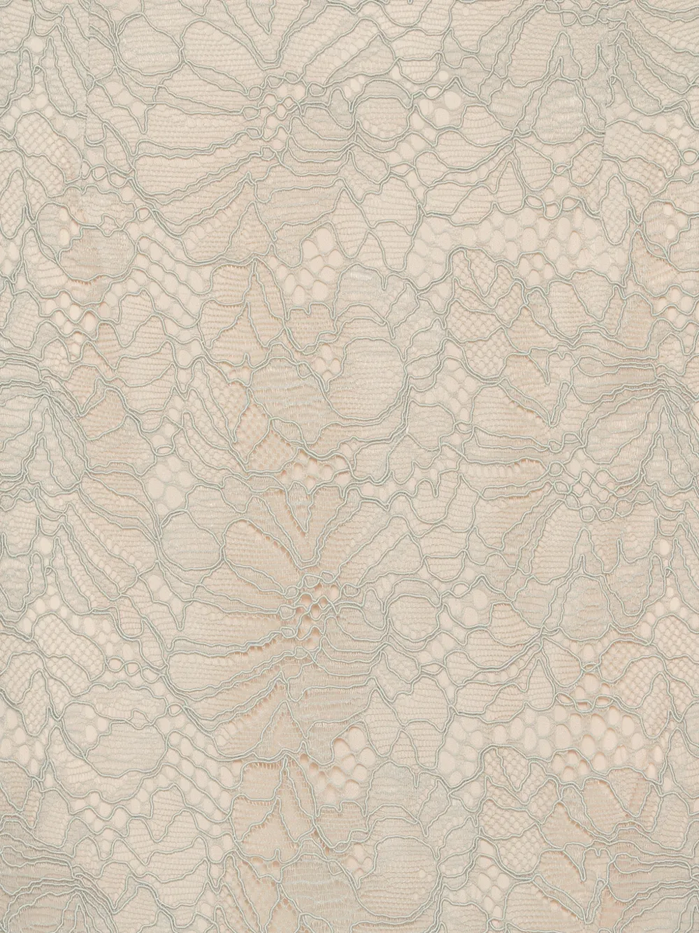 ROTATE BIRGER CHRISTENSEN Midi-rok met kant Beige