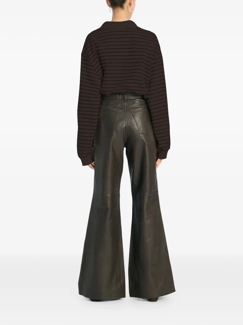 ROTATE BIRGER CHRISTENSEN Polotop met lange mouwen - Bruin