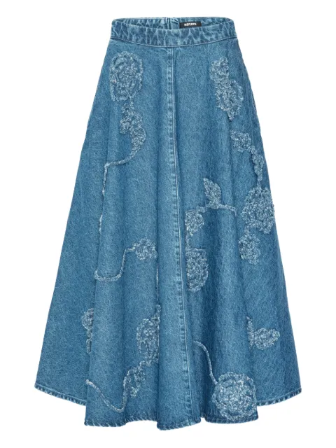 ROTATE BIRGER CHRISTENSEN flower midi skirt