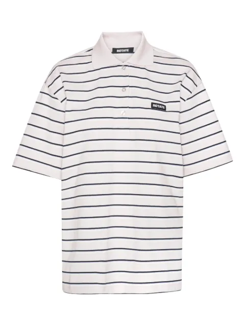 ROTATE BIRGER CHRISTENSEN striped polo shirt