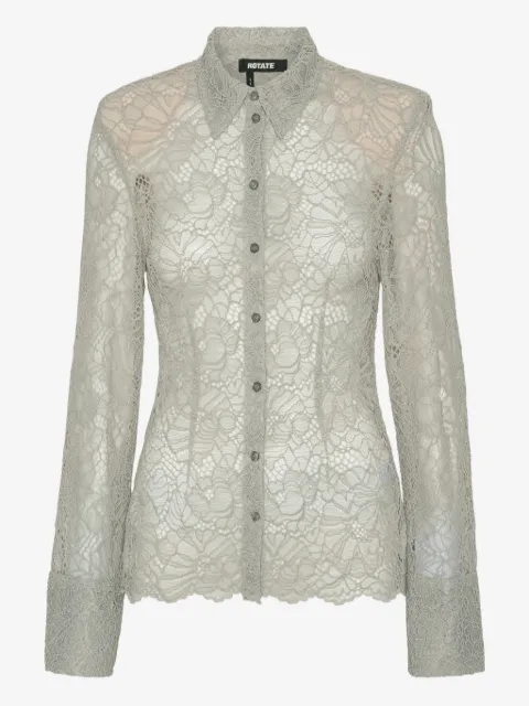 ROTATE BIRGER CHRISTENSEN chemise boutonnée en dentelle