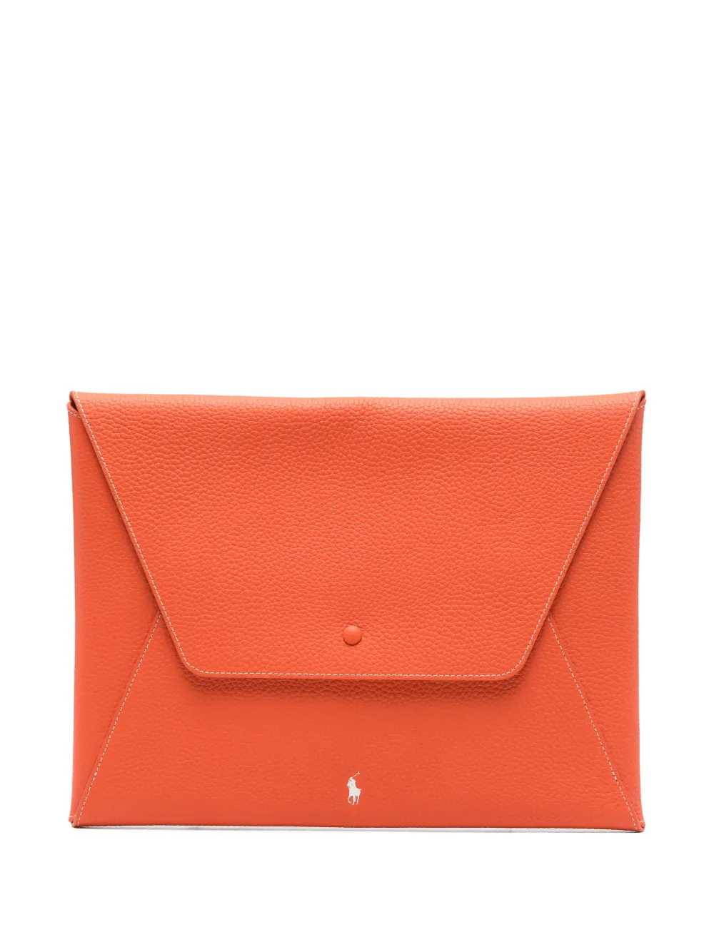 Polo Ralph Lauren Envelope Purse In Orange