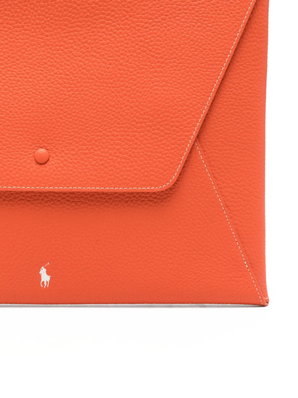 Polo Ralph Lauren Envelope Purse In Orange
