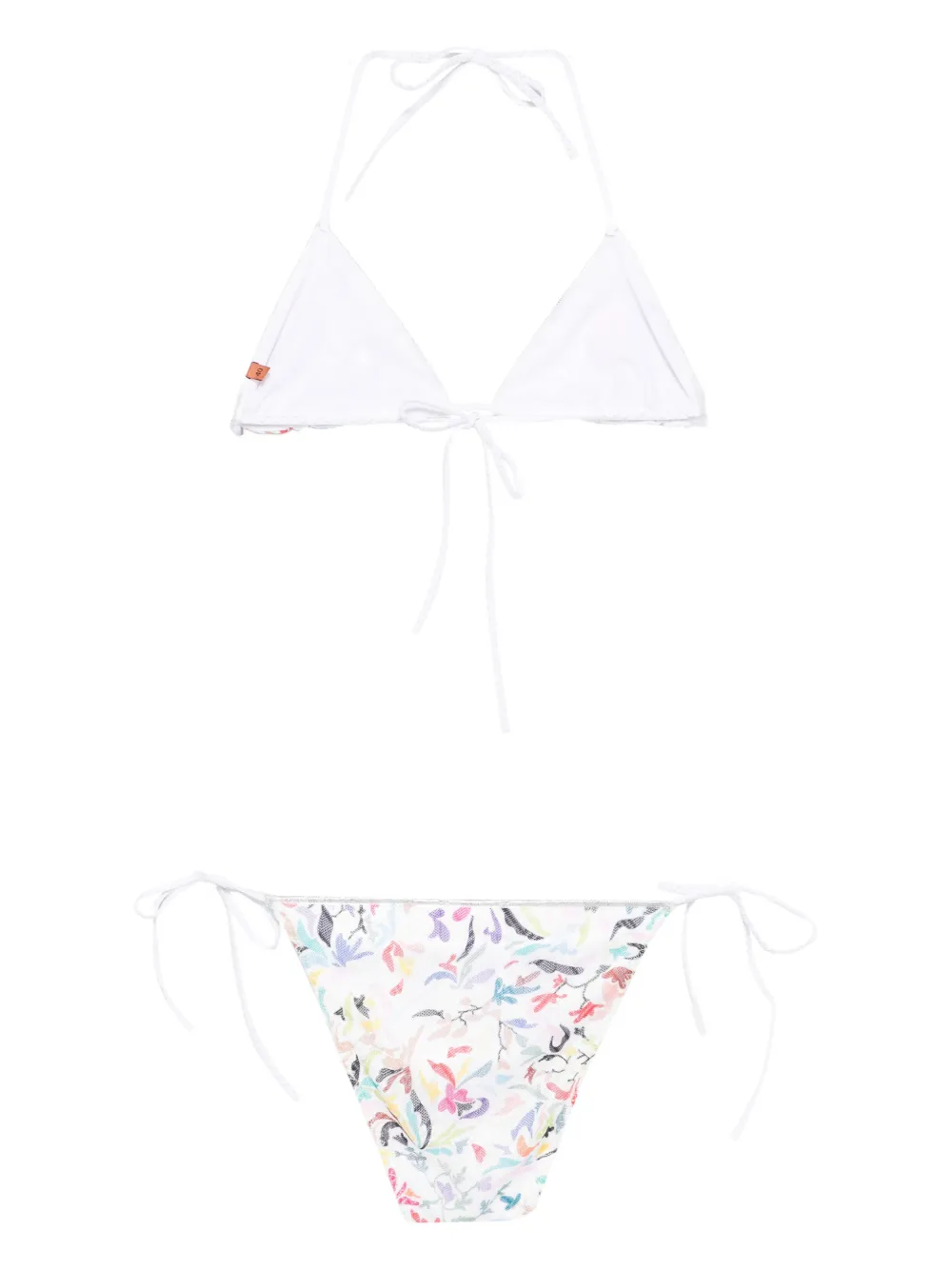  Missoni Floral-print Bikini - White 