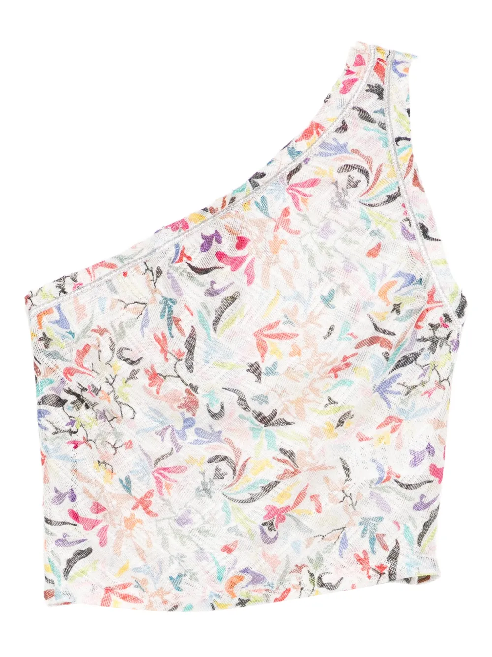 Missoni one-shoulder top - Bianco