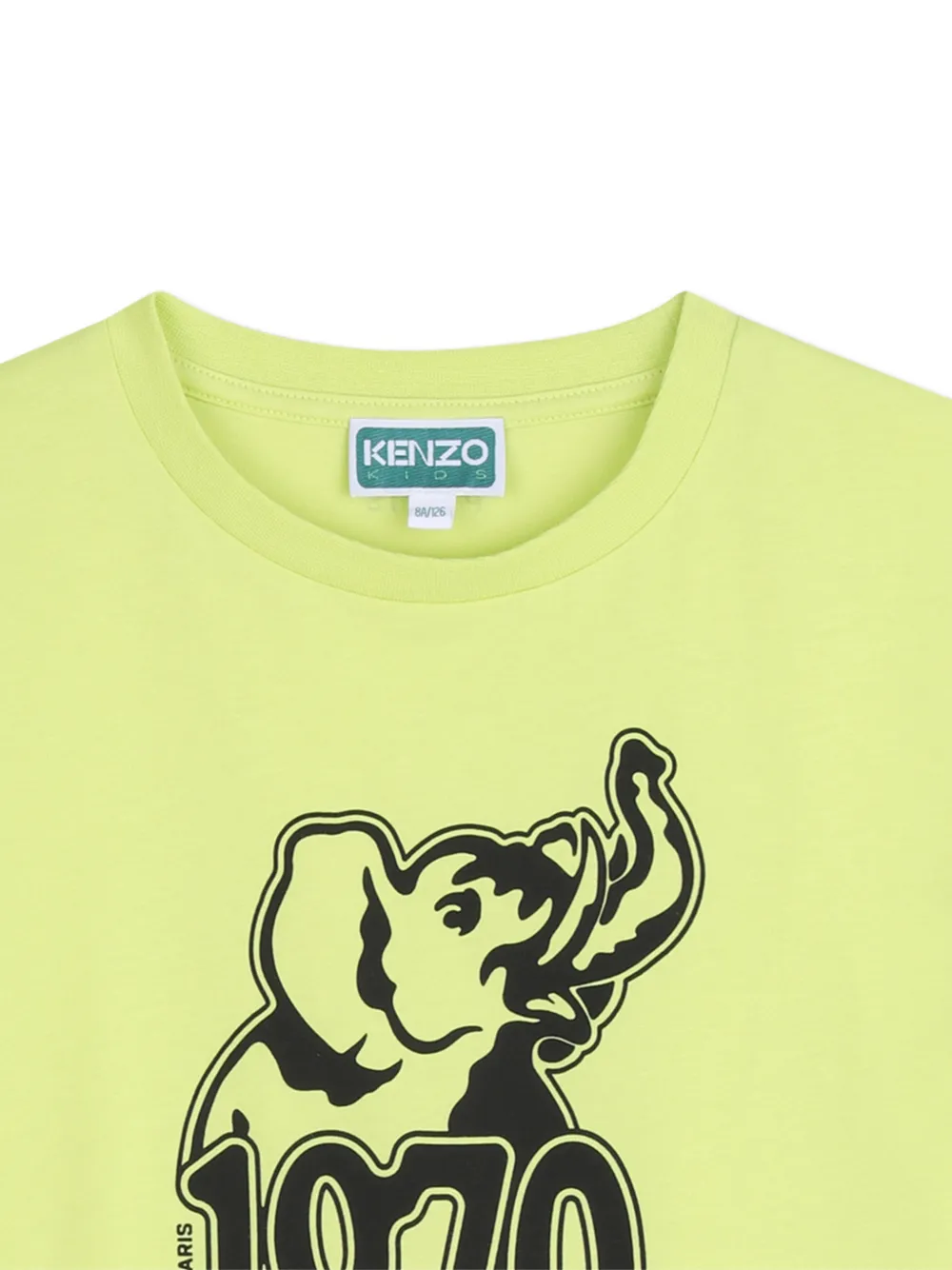 Kenzo Kids T-shirt met print Groen