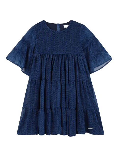 Michael Kors Kids tiered flared dress
