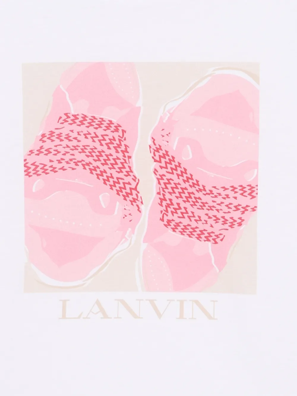 Lanvin Enfant Graphic-print T-shirt - White 
