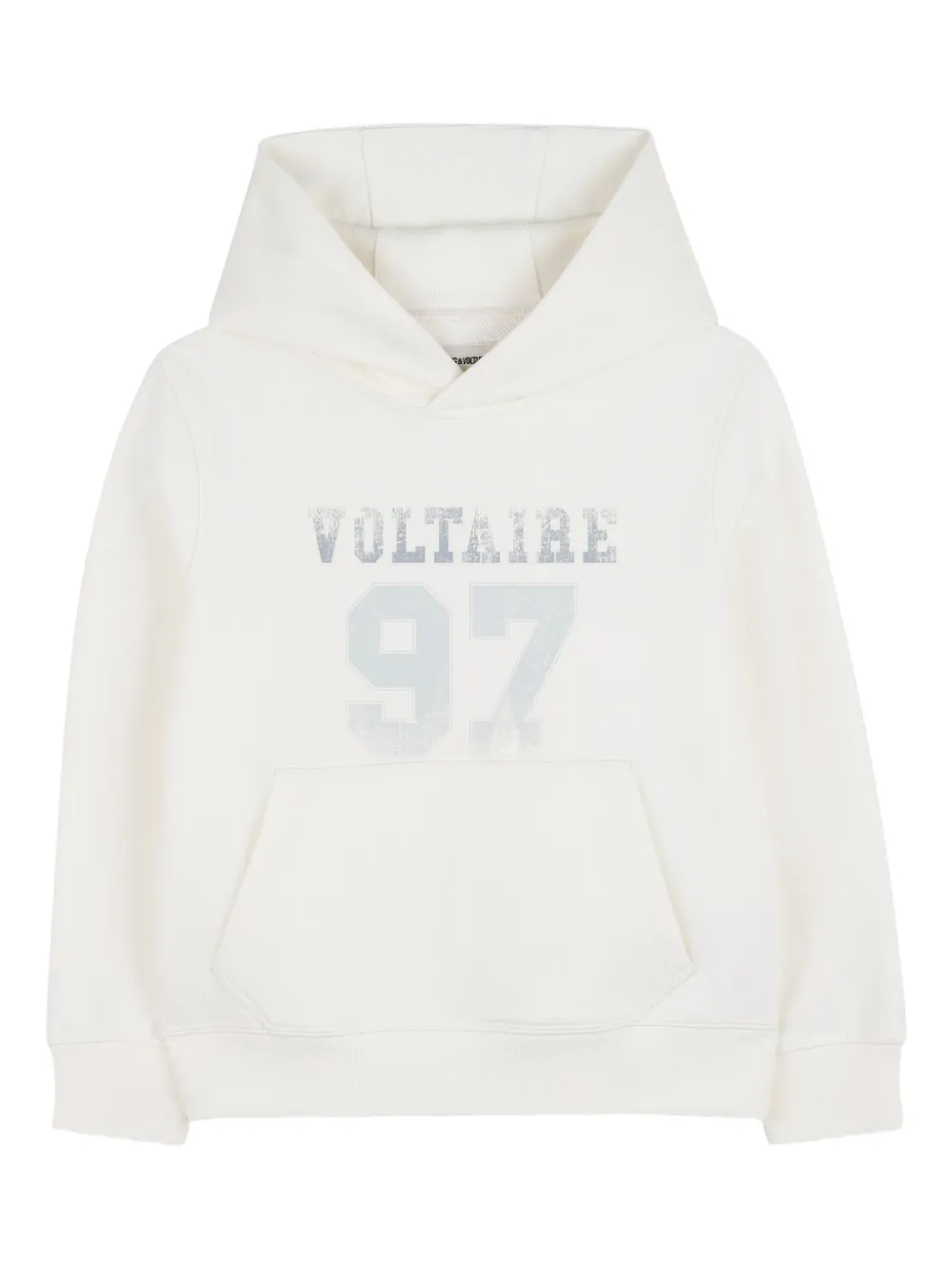 Zadig & Voltaire Kids Felpa con cappuccio - Bianco
