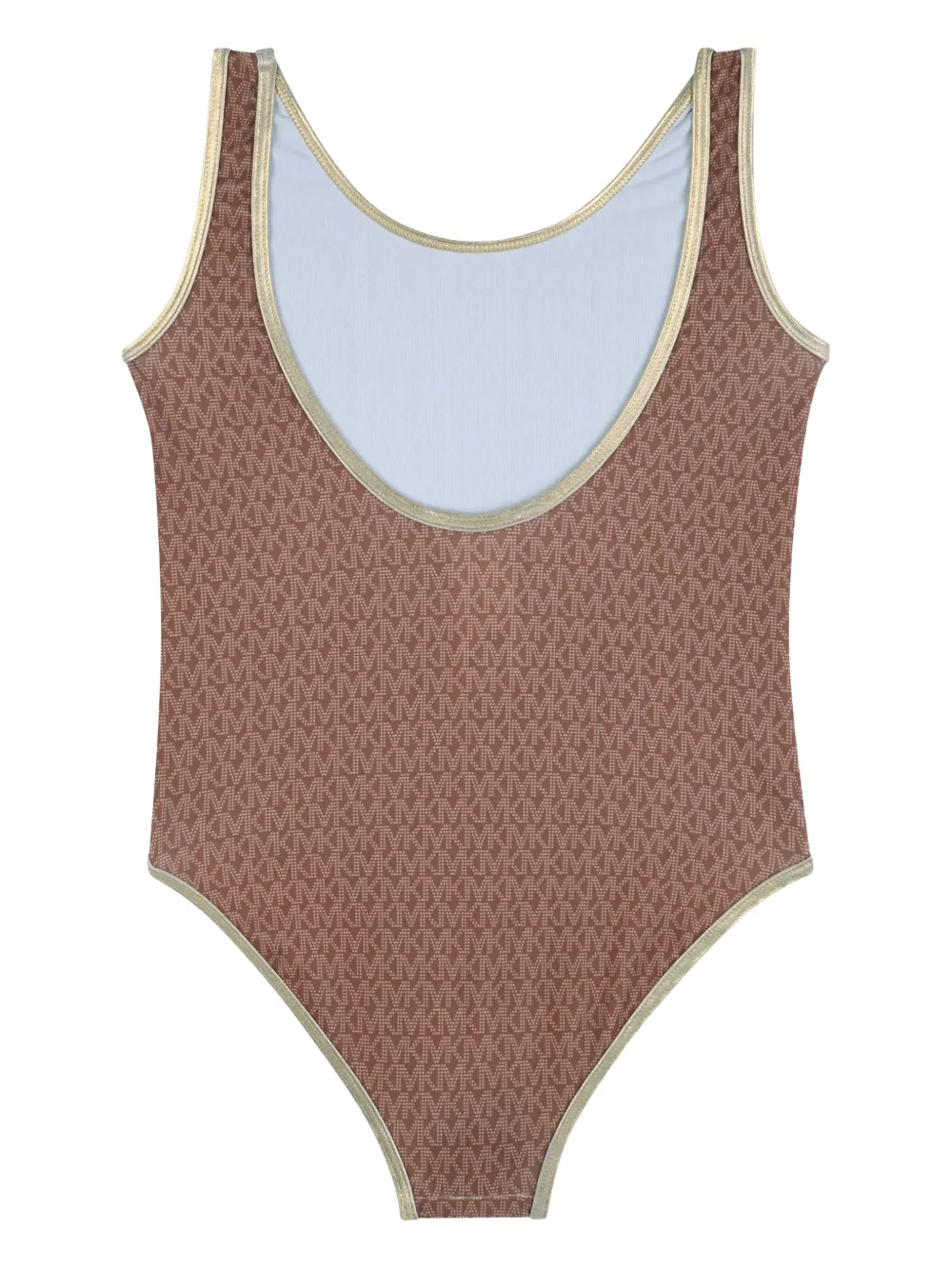 Michael Kors Kids Badpak met logopatroon Bruin