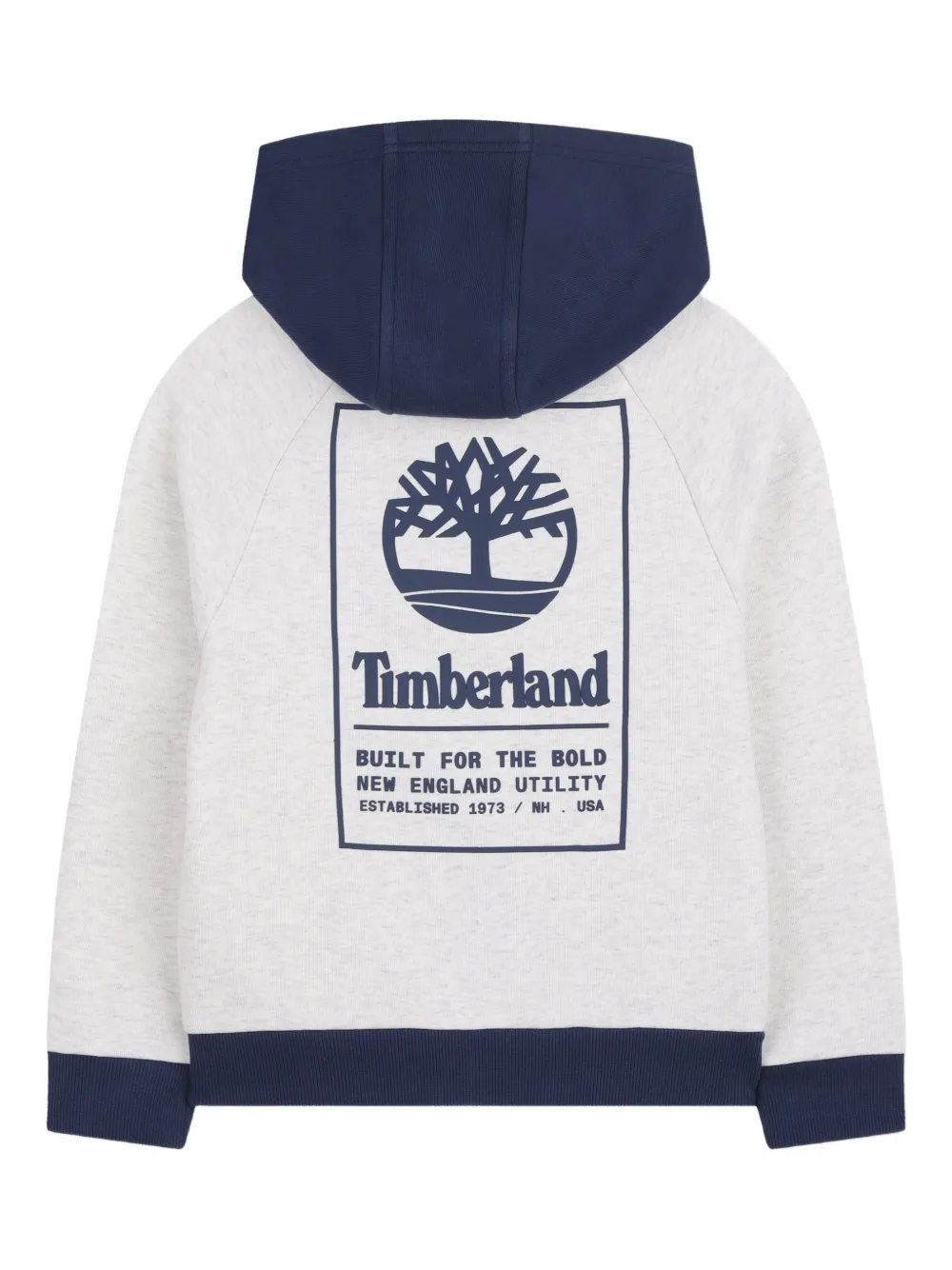 Timberland Kids Hoodie met rits Grijs