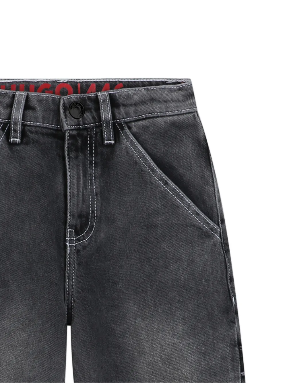  Hugo Kids Multi-pocket Trousers - Grey 