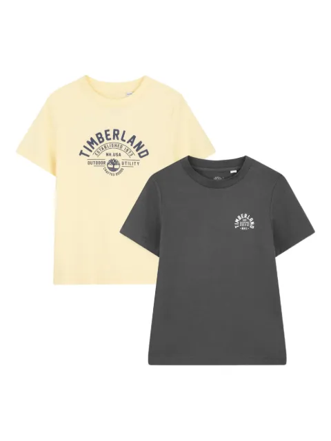 Timberland Kids logo-detail T-shirt (set of two)