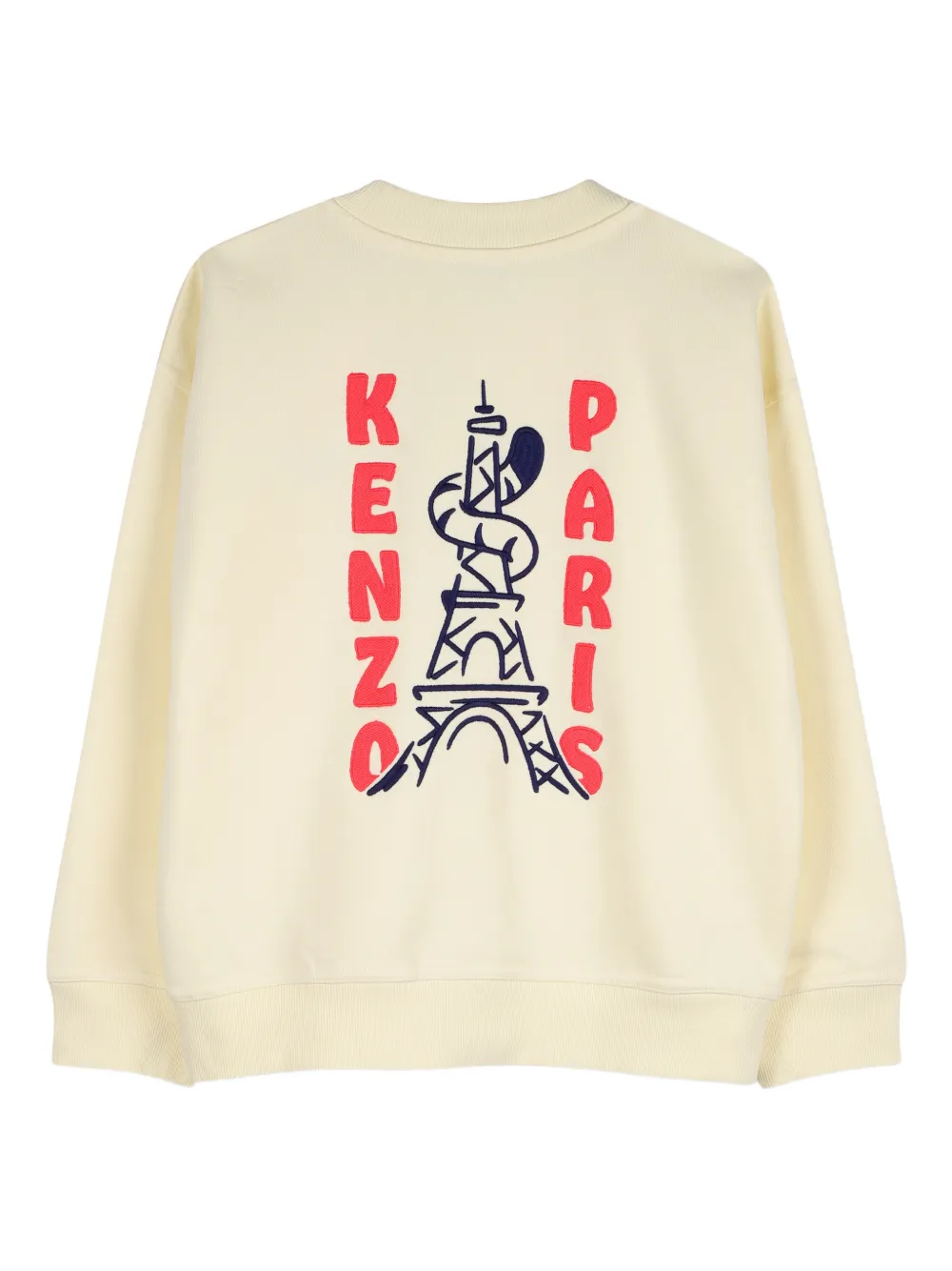  Kenzo Kids Logo-graphic Sweatshirt - Neutrals 