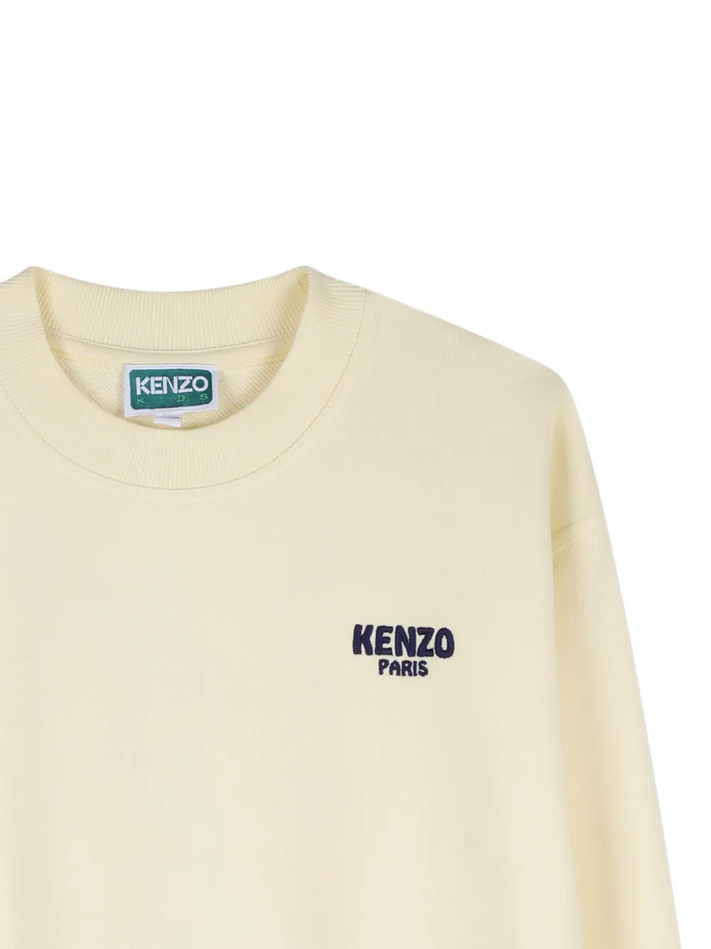  Kenzo Kids Logo-graphic Sweatshirt - Neutrals 