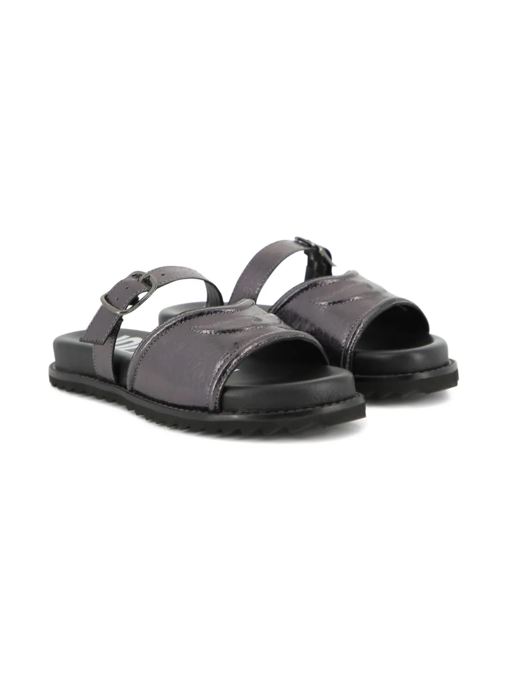 Zadig & Voltaire Kids Sandalen met gesp Grijs