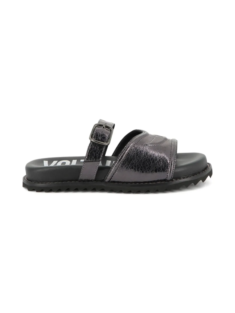 Zadig & Voltaire Kids Sandalen met gesp Grijs