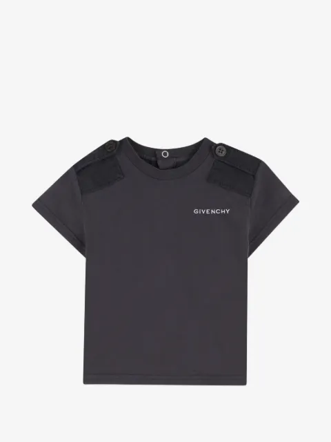 Givenchy Kids button-detail T-shirt