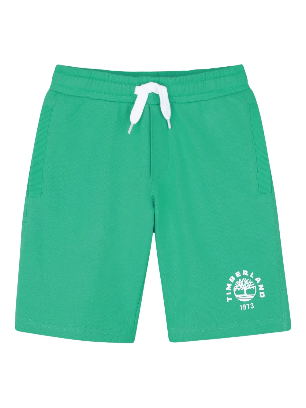 Timberland Kids logo shorts - Green