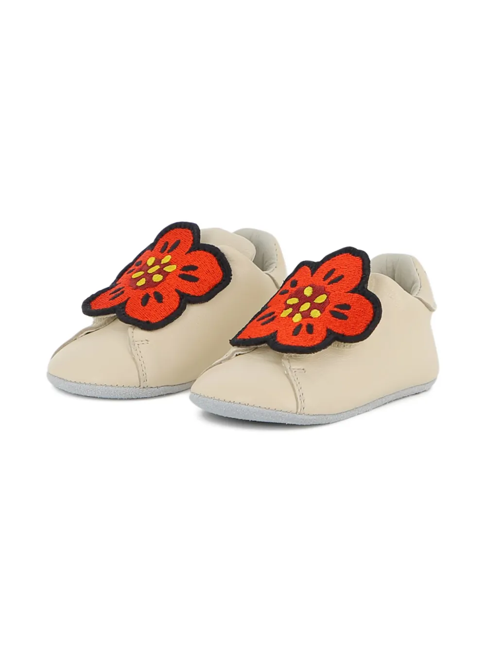 Kenzo Kids Boke Flower babyschoentjes Beige