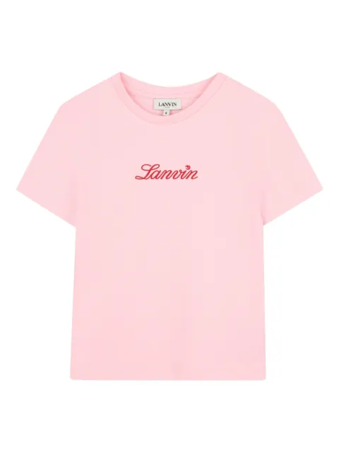 Lanvin Enfant T-shirt met logo