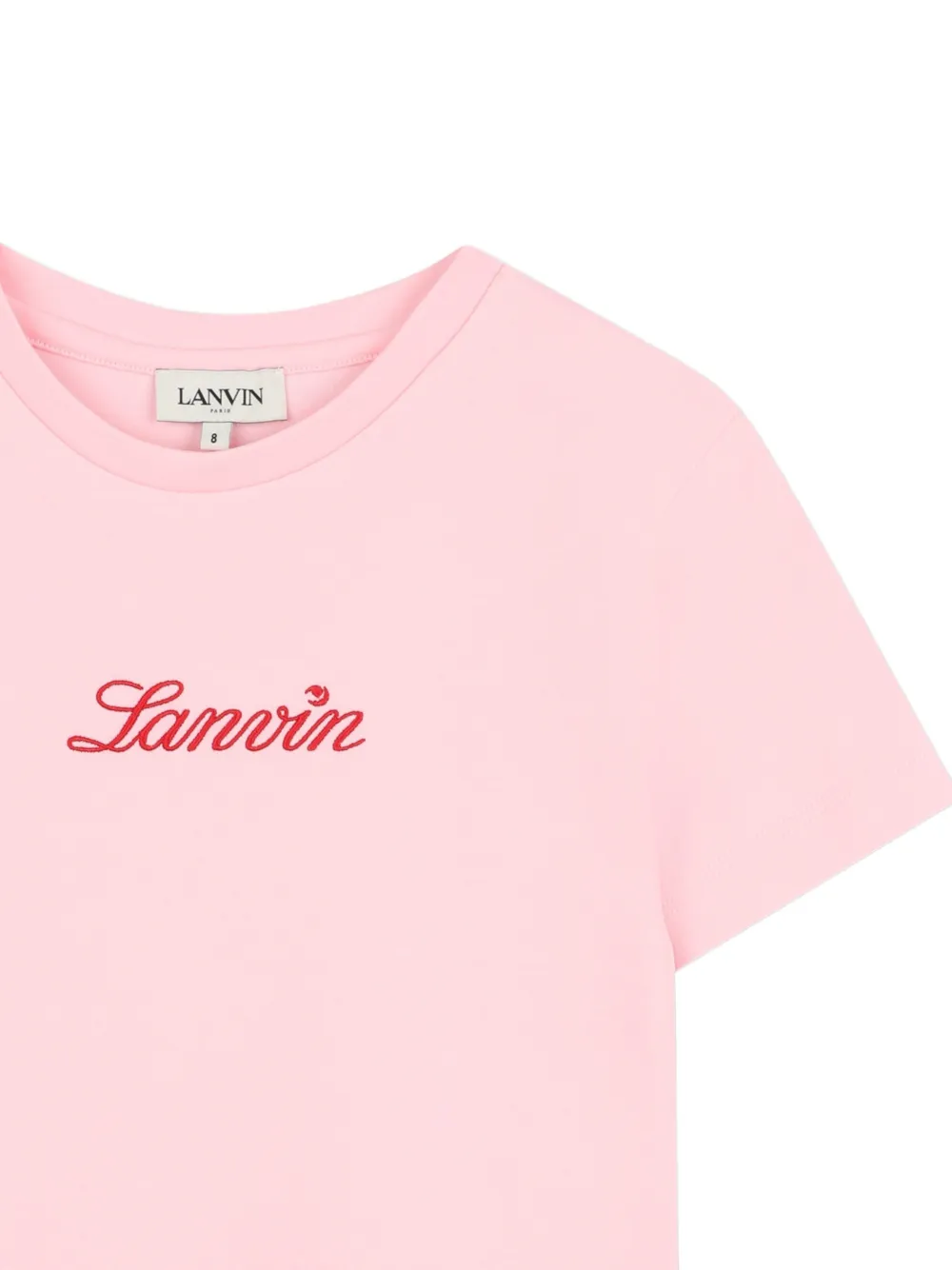  Lanvin Enfant Logo T-shirt - Pink 