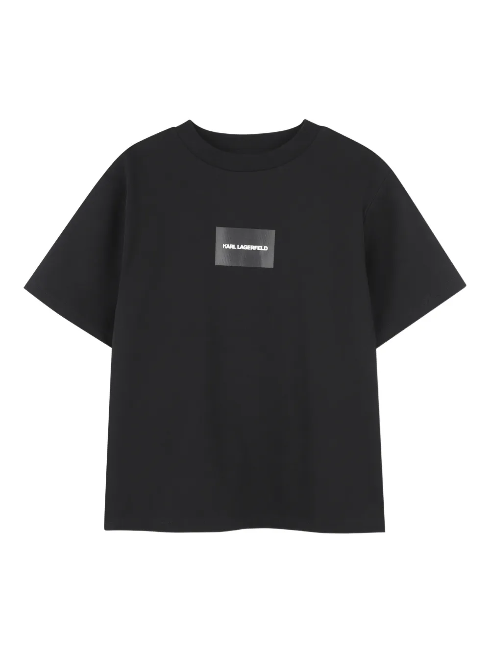 Karl Lagerfeld Kids T-shirt con stampa - Nero
