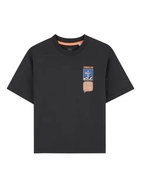 Timberland Kids playera con estampado gráfico