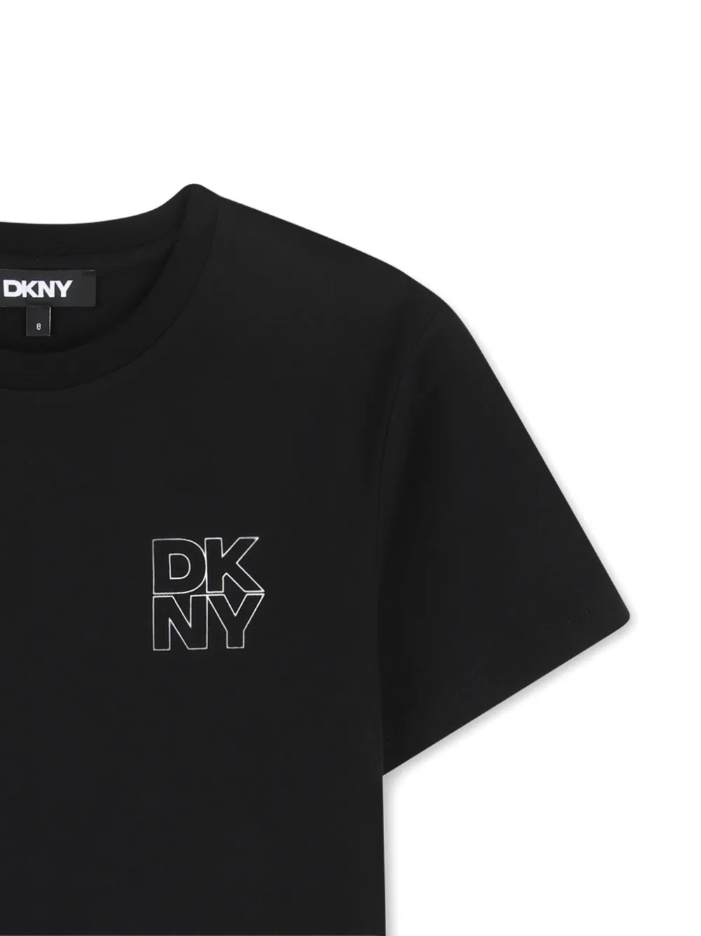 Dkny Kids T-shirt met logo Zwart