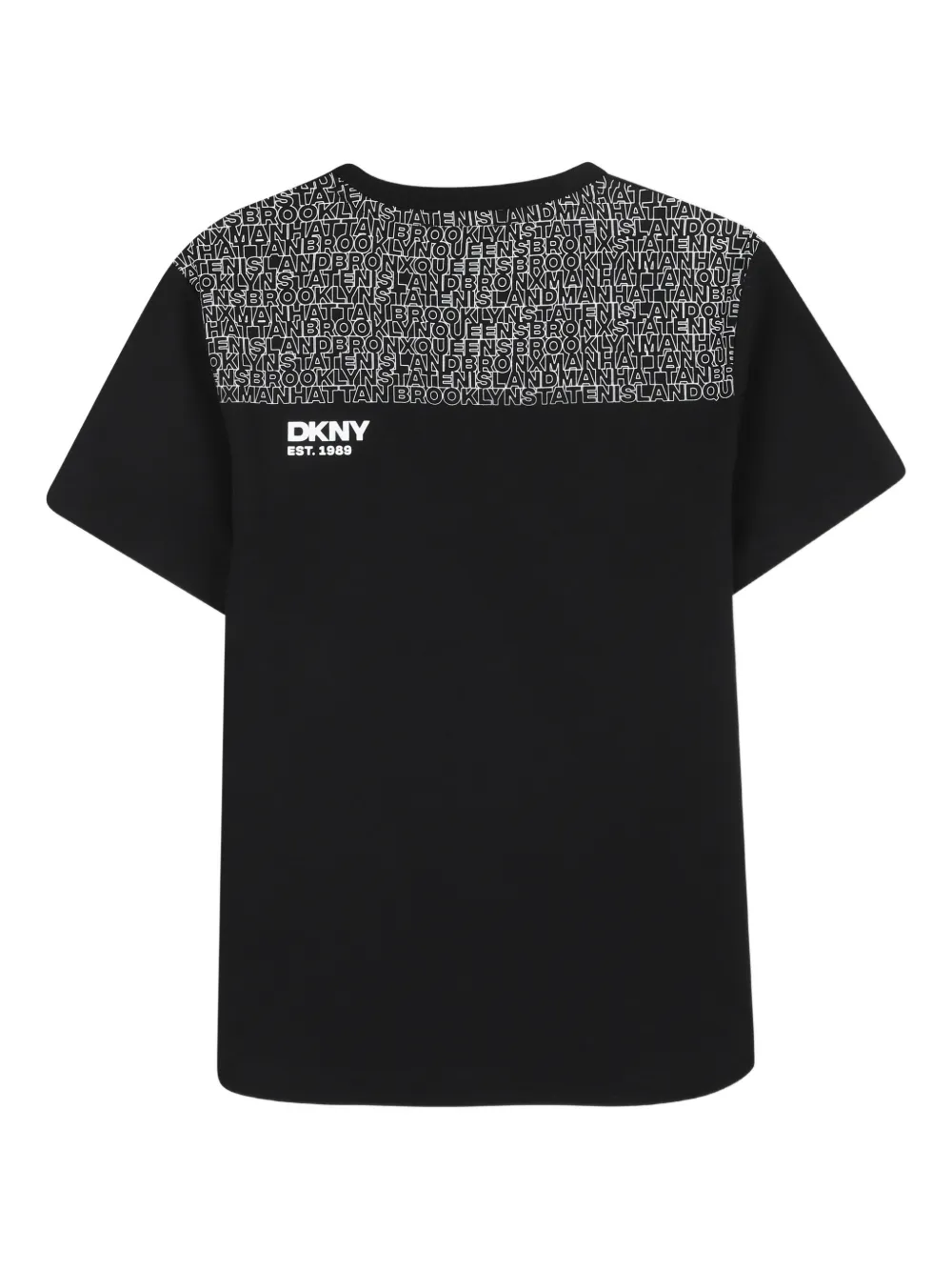 Dkny Kids T-shirt met logo Zwart