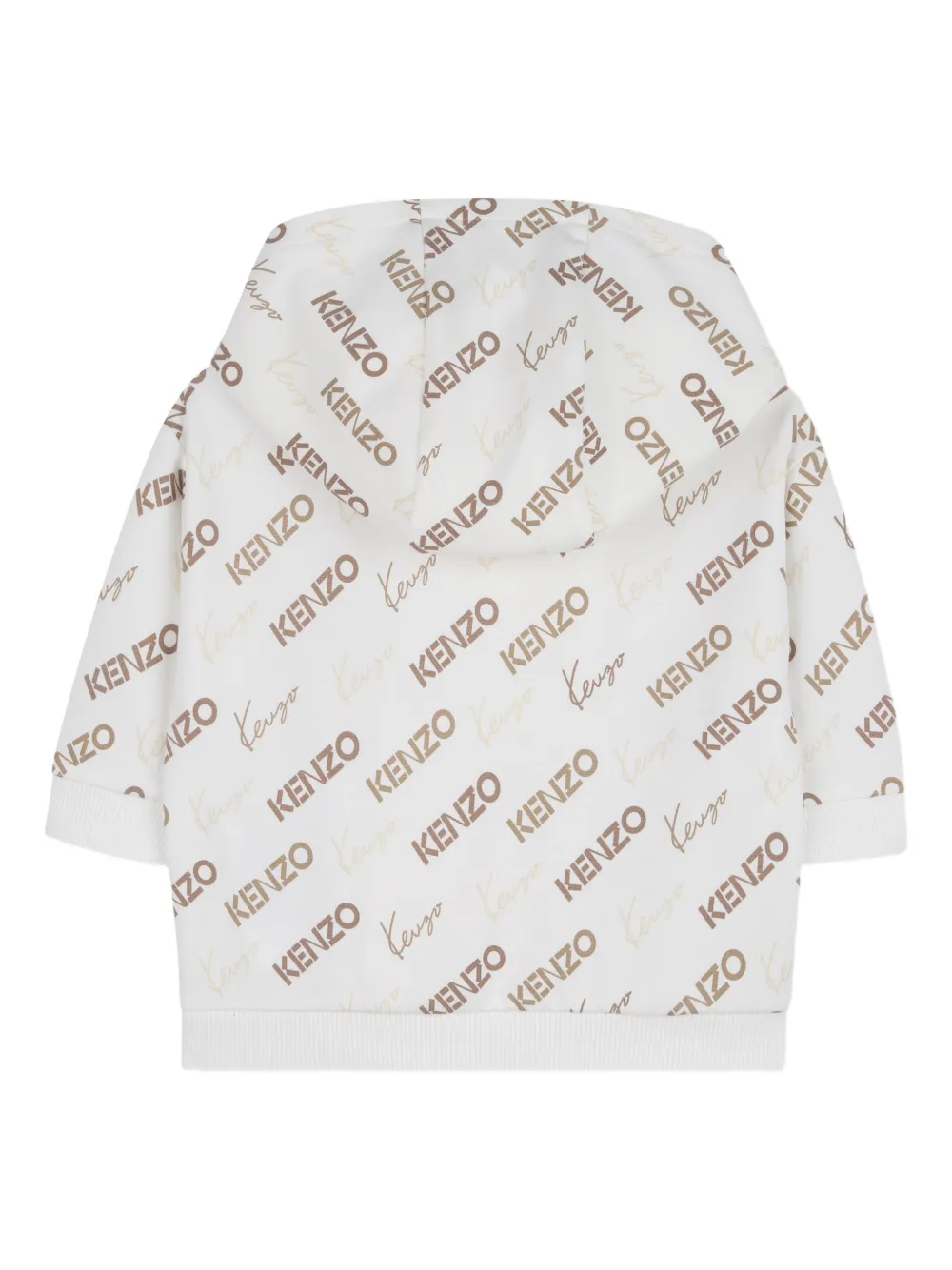 Kenzo Kids Trainingspak met logoprint Beige